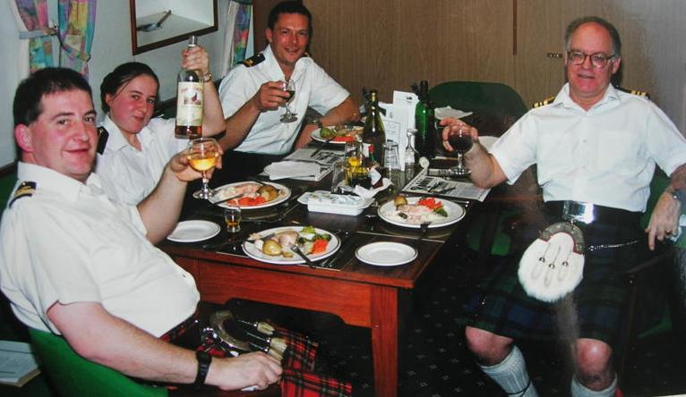 Dave Gatenby, Debbie Wingrove, Cliff Rowe and John McKee
