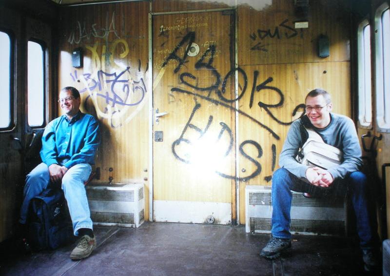 Phil Gleed and Matt Dagger
 in Poland 
