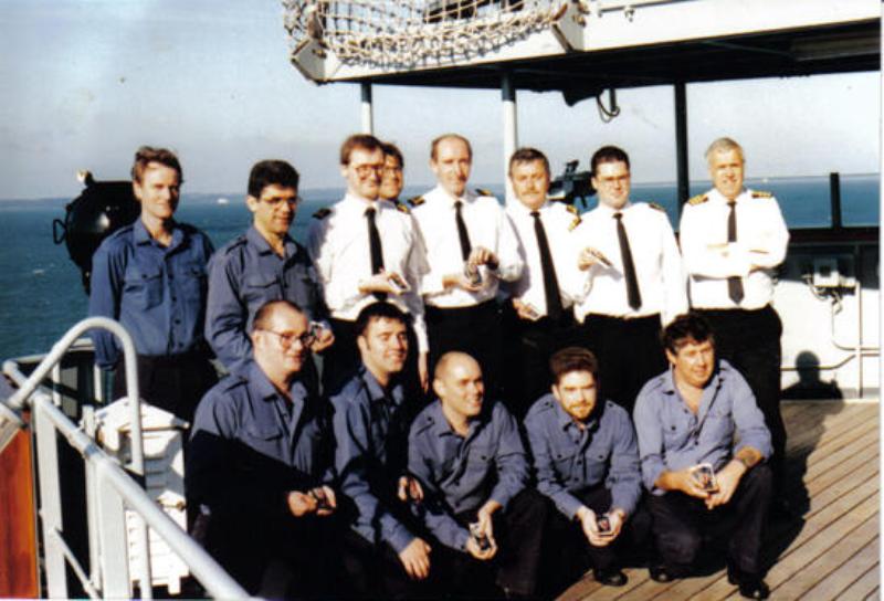 STON Medal presentation RFA Fort Grange 
