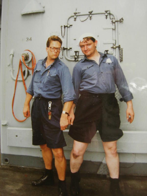 Cliff Rowe and Mick Cole 
