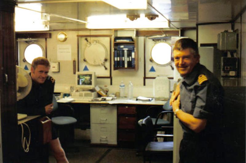 Alex Goodwin  and Barry Roberts 
