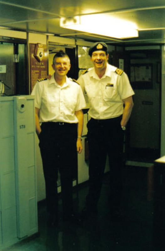 Barry Roberts and Frank Ross 
