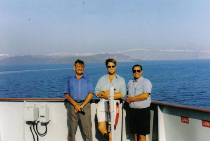  George Kindness, Roy Smith and Kevin Cooper.
RFA Fort Victoria 1998
