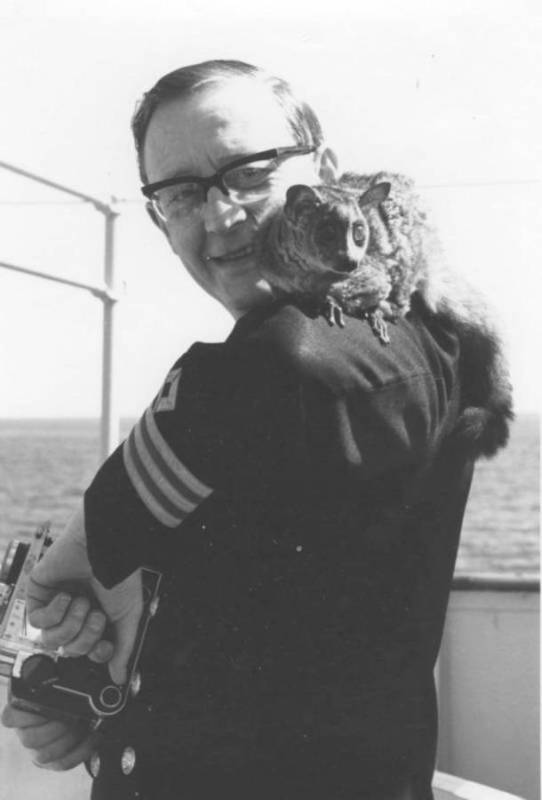 Dr George Wilson
and Basil
