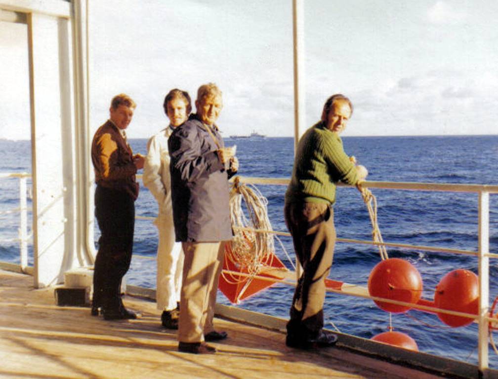 Nigel Bell,  Richard Read, George Osborne and Ivor Noakes 
