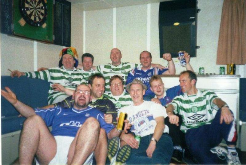 Montgomery, McCallion, McIntyre, Redman, Colraine, ?, Duncan, Ritch, Hughes.
