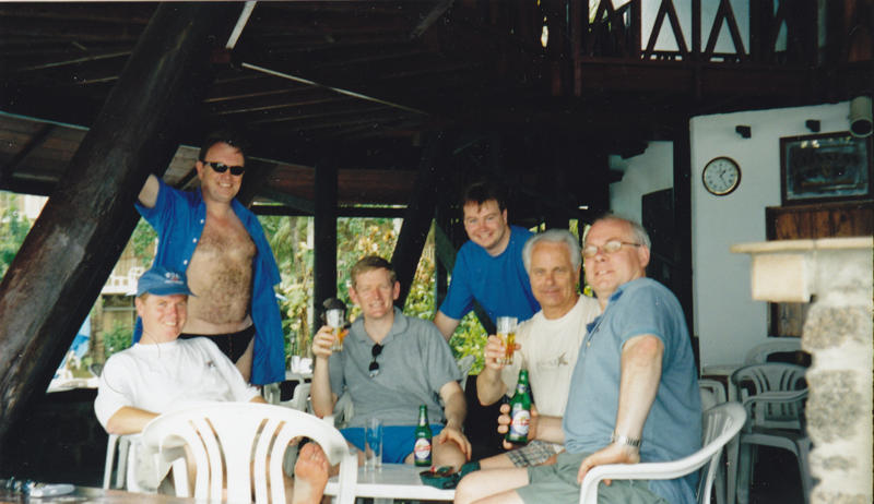  Messrs Jenkins, CBC, Barr, Cloutman, Chambers and Faithful.
RFA Fort George

