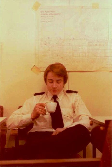 Deck Cadet Martin Hanlon - Tarbatness 1977
