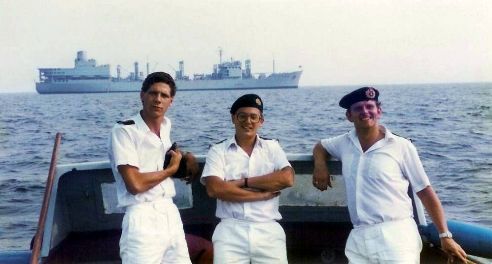 Cadet Peter Nicholson, Kevin Pickford, Paul Murphy.
Resource 1983
