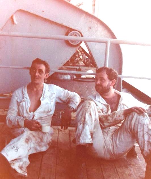 Brian Taylor & Ralph Donkin
Olmeda April 1982.
