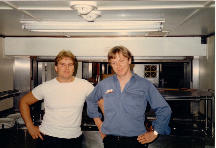 Pikey Taylor and Barney Conlon
RFA FORT AUSTIN 1985
