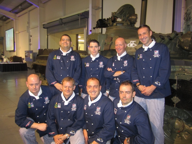 The RFA contingent of the RN Combined Services Team 2013
