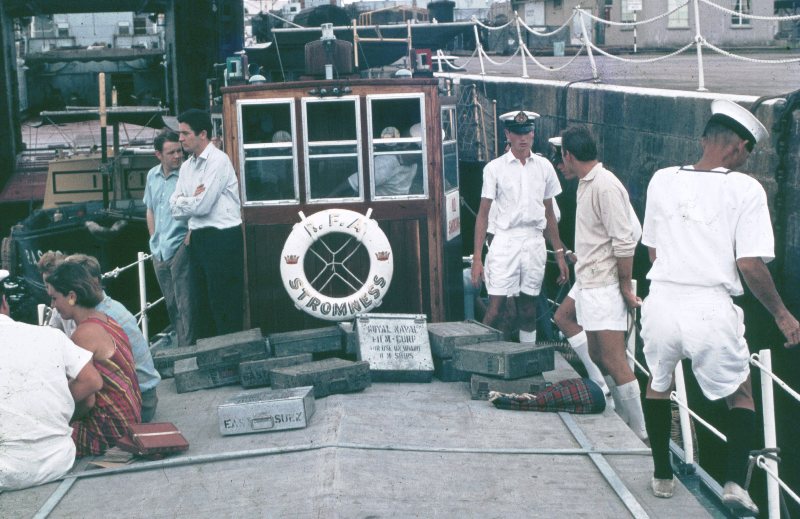 Film Exchange Stromness 1967
Nigel Burgess with arms folded
