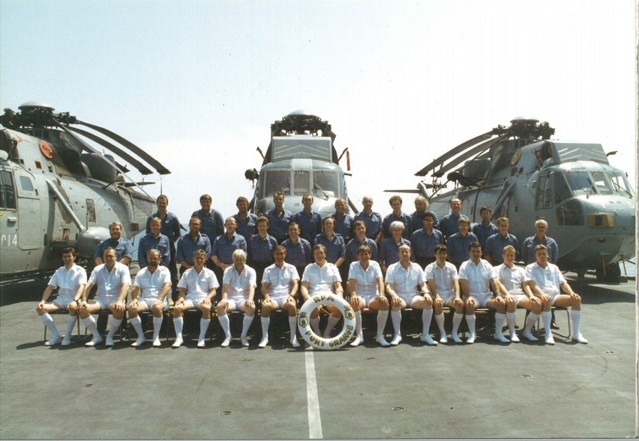 RFA Fort Grange STO(N) Dept - 1993 Operation Grapple - Yugoslavia
Note: names not 100% correct for positions:

Back - ?, Ray Evans, Trevor Morris, Jonathan Frost, ?, Graham Davis, Keith Dunkley, Lee, Mick Green, ?, Herbie Tam

Middle - Willie McIness, ?, Mike Marshall, ?, ?,Trev Cooper, Andy May , Dave, Peter Scallon, Phil,  Ainsley Tapper, Mike Owen, Neil Rowney, Vic Ritchie

Front - Tom Darroch, Jim Morgan, Bob Harris, Derek Nash, Martyn Toy ,Dave Evans, Pete Roberts (STON), Neil Baker, Andy Hunt, Pat McTeague, David Campbell, Paul Reynolds, Andrew Pozzi
