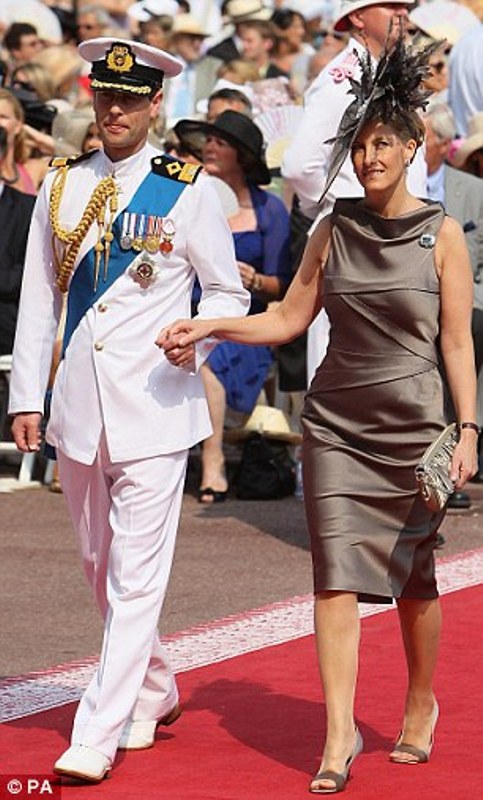 The Commodore in Chief in Monaco
Photo Press Association
