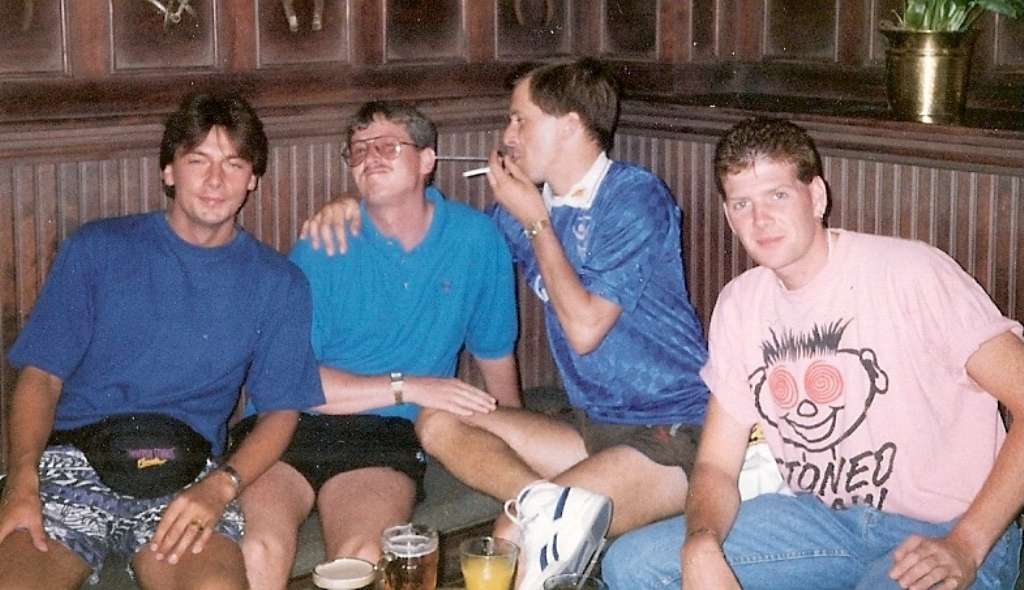 Neil Haggerty, Colin Scott, Paul Ackerman and Dave Neesham. 
