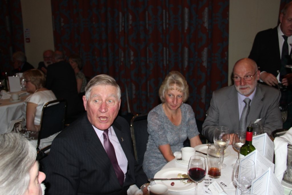 Roy Mathews with Kim and Ian Finlayson
