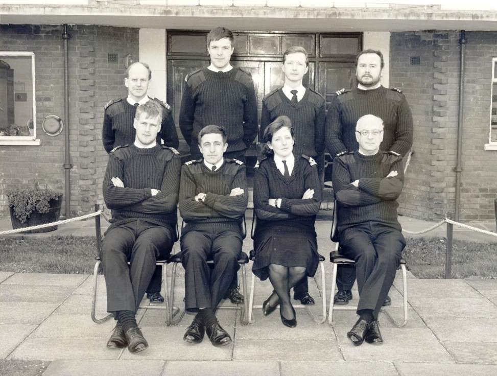 Intelligence Officers Course
Ashford 1990. Martin Seymour & 2/O?

