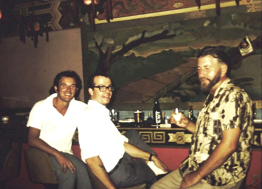 3/O ?, Ron Mitchell, John Davison 
Fort Sandusky 1971.
