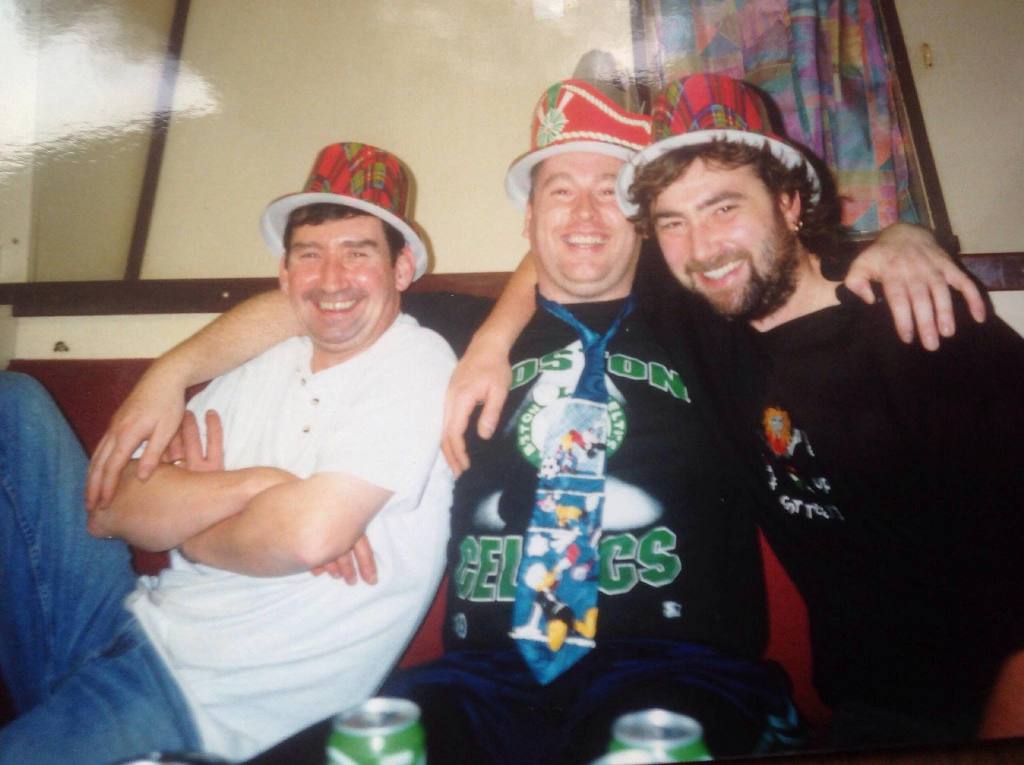 Joe McLeod, Davy Mac, BIlly Martin.
 Christmas Day in the Adriatic 1994
