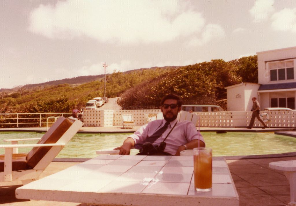 RFA Lyness
DSTO(N) Brian Harris enjoying a too rare moment of relaxation
