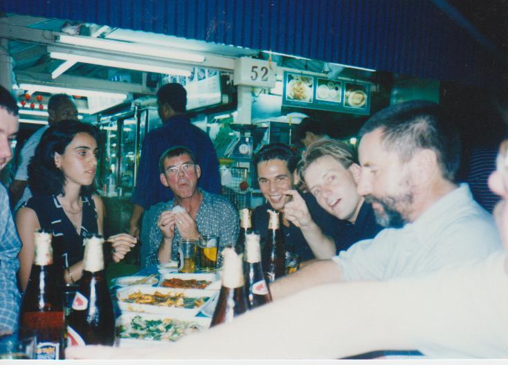 Mess run ashore
Singapore on Sir Geraint.
Names anyone?
