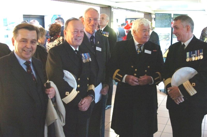 Pusser Captains and Cdre Squire
@ The National Arboretum
