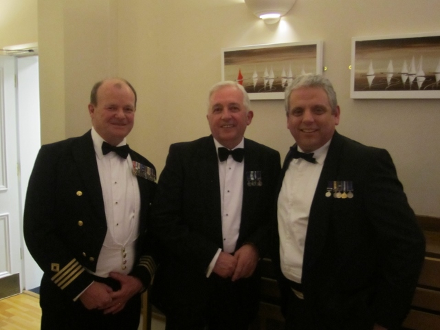Shaun Jones, Nick Ball and Ian Hayes
Cdre Dave Preston's Dining Out
