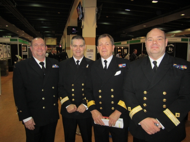 Julian, Pat, Cdre Bill and John Coldwell
Ex Joint Caterer Sandown Park
