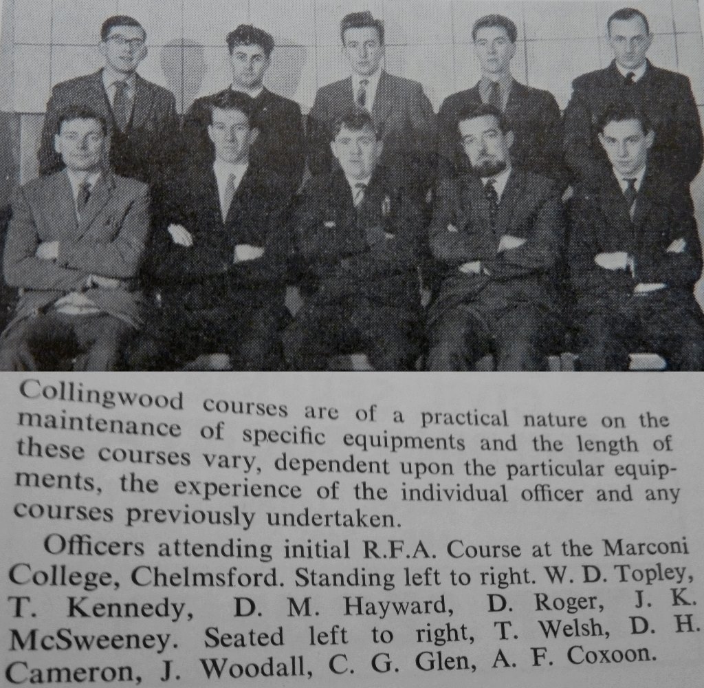 RFA Sparkies - circa 1961
RFA Sparkies - circa 1961
Tnx. to David Soden for the article.
