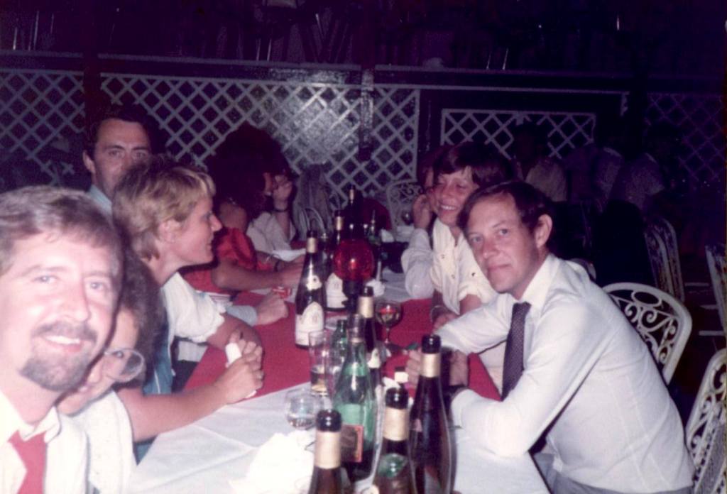 Barry Thompson, Martin Glanville, Nick Lowe.
Gibraltar 1984.

