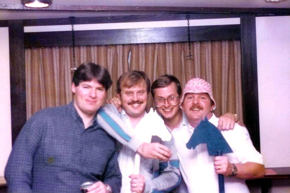 Alastair Rankin,  CBC, Kevin Pickford, Derek Nicholson.
