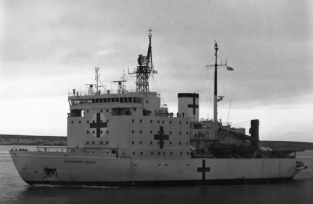 Almirante Irizar
The Almirante Irizar from RFA Resource near Port Stanley, 1982
Keywords: Resource
