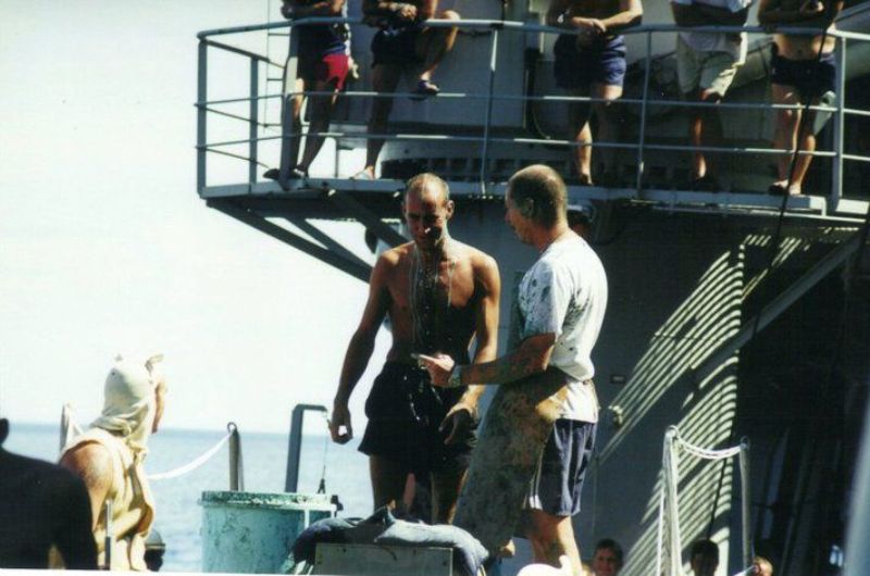 Pat Hughes Crossing The Line 
