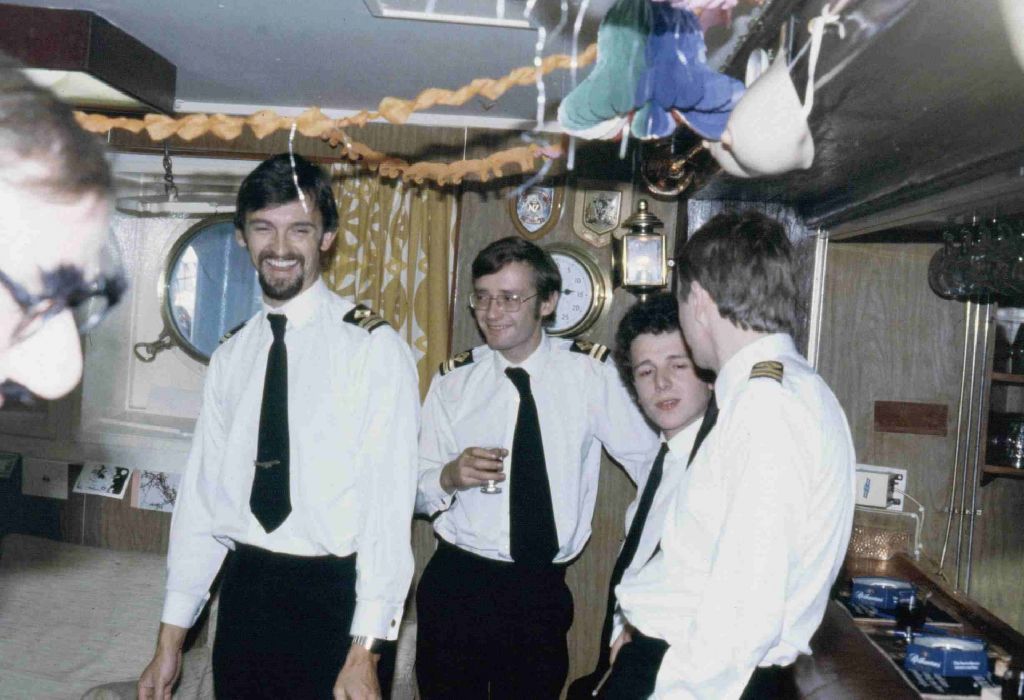 Lyness 1979
John Bourne, 3rd from left Briffo 3rd mate.
