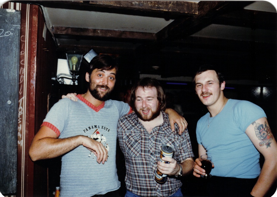 Graham Gartshore, Steve Conway and ?
RFA OLMEDA 1983
