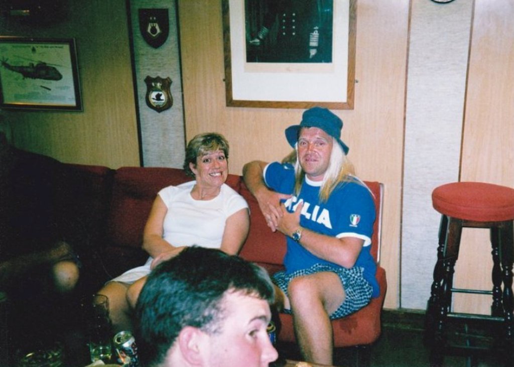 Allyson Davies and Mark Flynn 
