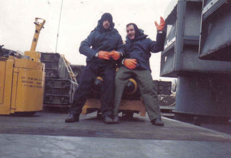 2  Welsh STON working party
Roger Phillips - RNAD Trecwn and Alan "Chippy" Booth from RNSD Llangennech 
RFA RESOURCE  
From Colin Fraser -->
