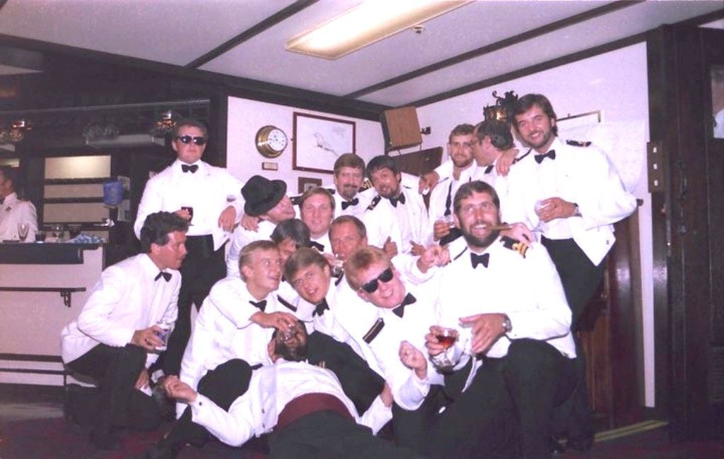 Blues Brothers Fort Grange 1986 
We're on a mission from God!
Including Rod Marshall, Barry Thompson, Bob Roullier, Geoff Stokes, Jim Devine, Paul Minter, Alan Storey and Ian Simmonds .

