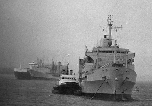 Fort Grange
RFA Fort Grange in San Carlos Water, 1982 (taken from RFA Resource)
Keywords: Fort Grange